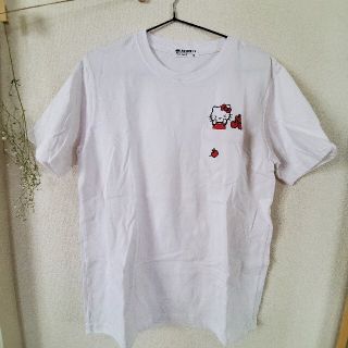 ハローキティ(ハローキティ)のWORKMAN ハローキティ Tシャツ(Tシャツ(半袖/袖なし))