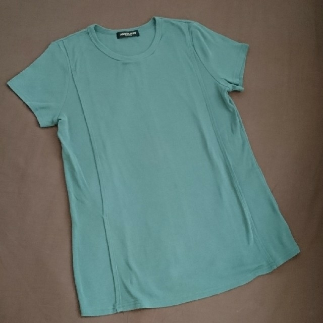 授乳服 Tシャツ ANGELIEBE キッズ/ベビー/マタニティのマタニティ(マタニティトップス)の商品写真