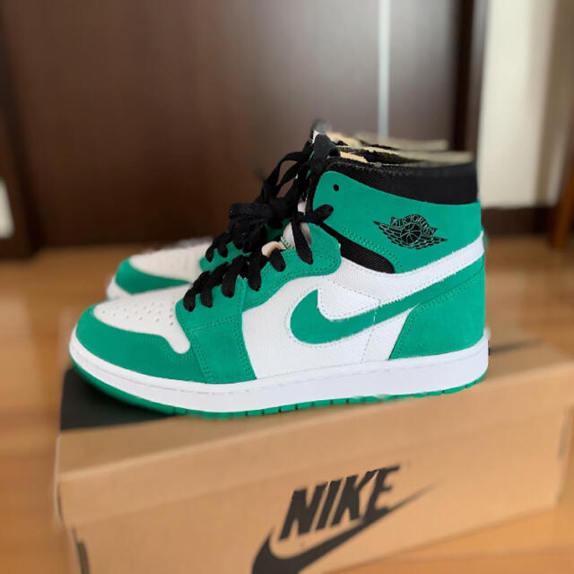 完売モデルNIKE AIR JORDAN1 ZOOM CMFTスタジアムグリーン