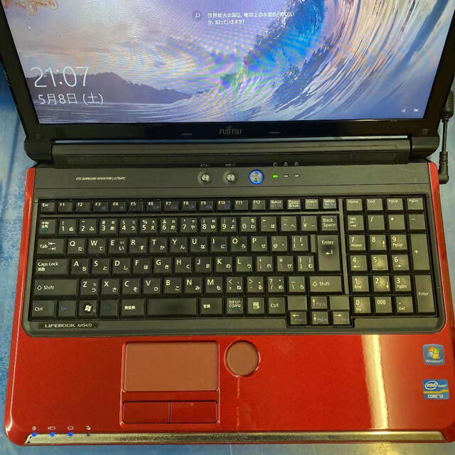 富士通(フジツウ)の♠︎美品★Win➓ノートパソコン★Fujitsu LIFEBOOK AH54D スマホ/家電/カメラのPC/タブレット(ノートPC)の商品写真