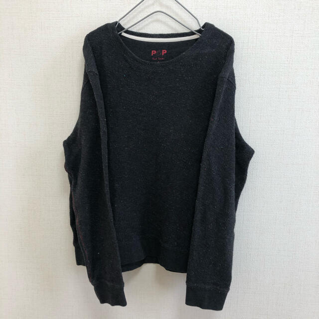 Paul Smith(ポールスミス)のPaul Smith ポールスミス　ロングTシャツ  黒　Mサイズ　厚手シャツ メンズのトップス(Tシャツ/カットソー(七分/長袖))の商品写真