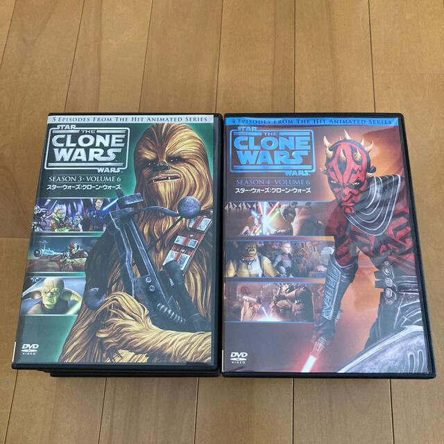 Disney(ディズニー)の【売約済】STAR WARS クローンウォーズ　season1〜4 エンタメ/ホビーのDVD/ブルーレイ(アニメ)の商品写真