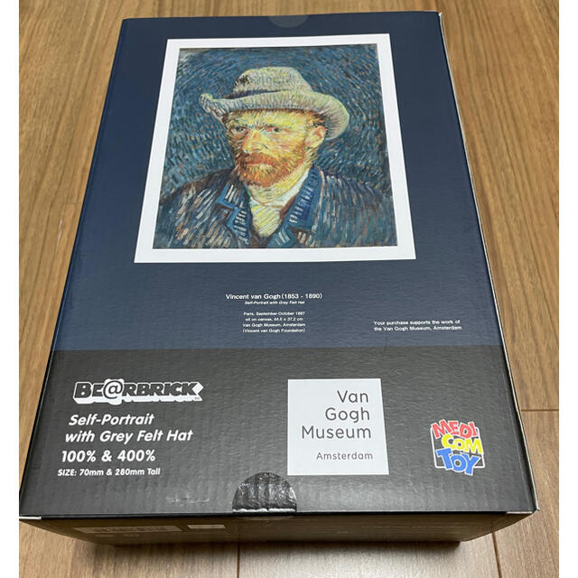 MEDICOM TOY(メディコムトイ)の【新品】BE@RBRICK  Van Gogh  100％ 400％ ゴッホ エンタメ/ホビーのフィギュア(その他)の商品写真