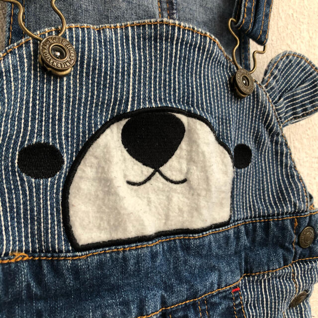 LITTLE BEAR CLUB(リトルベアークラブ)のLITTLE BEAR CLUB　オーバーオール　80cm キッズ/ベビー/マタニティのベビー服(~85cm)(カバーオール)の商品写真