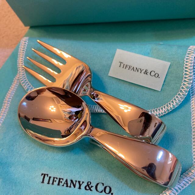 TIFFANY ループベビーカトラリー - ベビー用食器