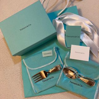 Tiffany & Co. - ループ ベビー スプーン & フォーク無記名新品未使用 ...