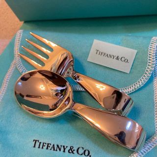 【未使用】ティファニー　TIFFANY\u0026Co. ループベビースプーン　シルバー