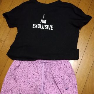 ナイキ(NIKE)の   ZARA    Tシャツ＆NIKEパンツ(ウェア)