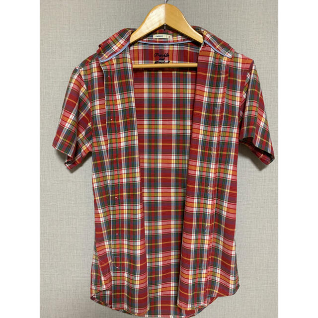FRANKLIN&MARSHALL(フランクリンアンドマーシャル)の半袖チェックシャツ　フランクリンマーシャル メンズのトップス(シャツ)の商品写真