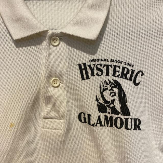 HYSTERIC GLAMOUR(ヒステリックグラマー)のヒステリックグラマー♡ポロシャツ 難あり メンズのトップス(ポロシャツ)の商品写真