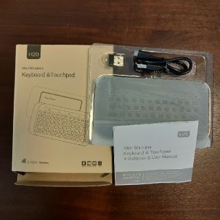 H20 Mini Wireless Keyboard & Touchpad(PC周辺機器)