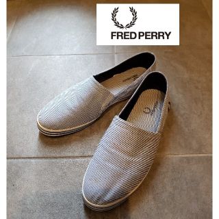 フレッドペリー(FRED PERRY)のフレッドペリー　スリッポン　エスパドリーユ　ストライプ　FRED PERRY(スリッポン/モカシン)