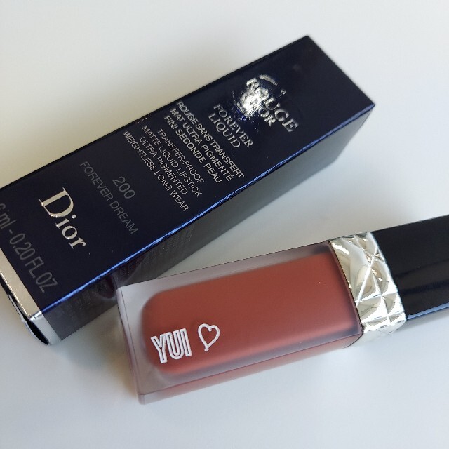 Dior(ディオール)の【Dior】ルージュディオールフォーエヴァーリキッド200 コスメ/美容のベースメイク/化粧品(口紅)の商品写真