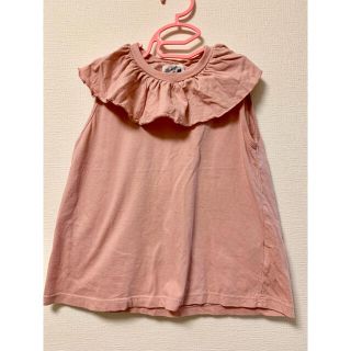 マーキーズ(MARKEY'S)のMarkey's マーキーズ　フリルノースリーブTシャツ　タンクトップ　120(Tシャツ/カットソー)