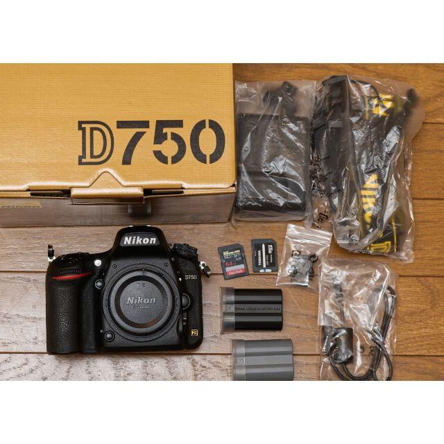 お気にいる】 Nikon - 【ショット回数約1万】ニコン D750 ボディ本体