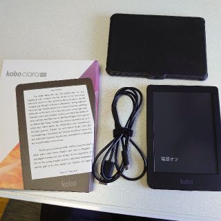 ラクテン(Rakuten)のRakuten楽天Kobo Clara HD ブラック(電子ブックリーダー)