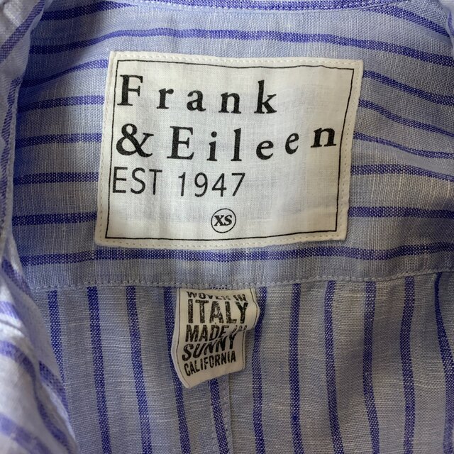 Frank&Eileen(フランクアンドアイリーン)のFrank&Eileen フランクアンドアイリーン  リネン シャツ レディースのトップス(シャツ/ブラウス(長袖/七分))の商品写真