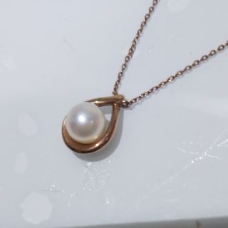 スタージュエリー(STAR JEWELRY)のSTARJEWELRYスタージュエリーK10PGパールネックレス(ネックレス)