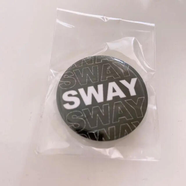 EXILE TRIBE(エグザイル トライブ)のSWAY 缶バッジ エンタメ/ホビーのタレントグッズ(ミュージシャン)の商品写真