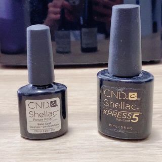 シェラック(SHELLAC)のShellac ベース・トップ　2点セット(ネイルトップコート/ベースコート)