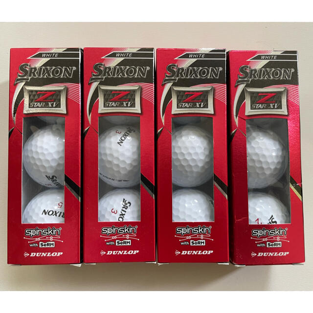 SRIXON Z-STAR XV ゴルフボール 1ダース