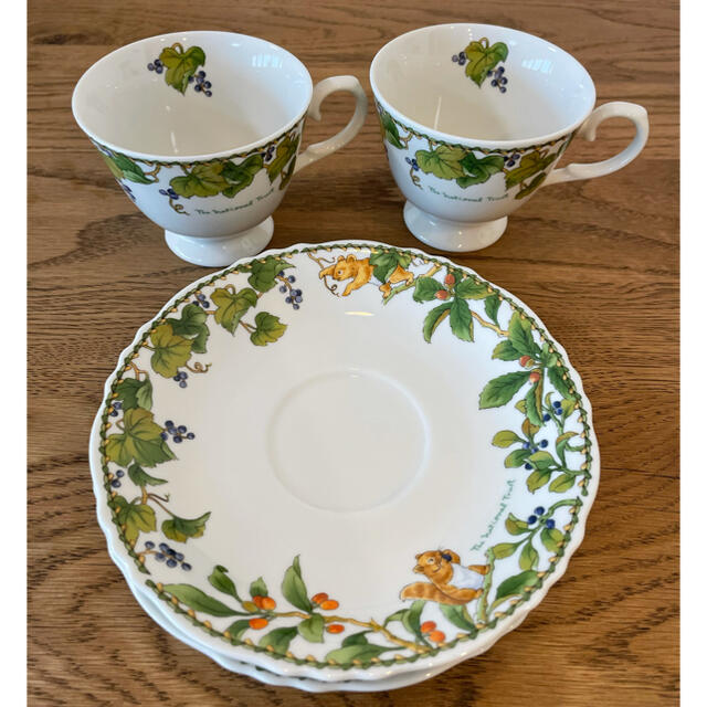 Noritake(ノリタケ)のノリタケ　THE NATIONAL TRUST　コーヒーカップ&ソーサー2個 インテリア/住まい/日用品のキッチン/食器(グラス/カップ)の商品写真