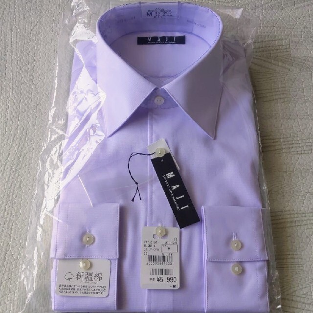 AOKI(アオキ)の新品 タグ付 MAJI 39−84 ワイシャツ メンズ 長袖 定価¥6,589 メンズのトップス(シャツ)の商品写真