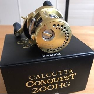 シマノ(SHIMANO)のカルカッタコンクエスト 200HG(リール)