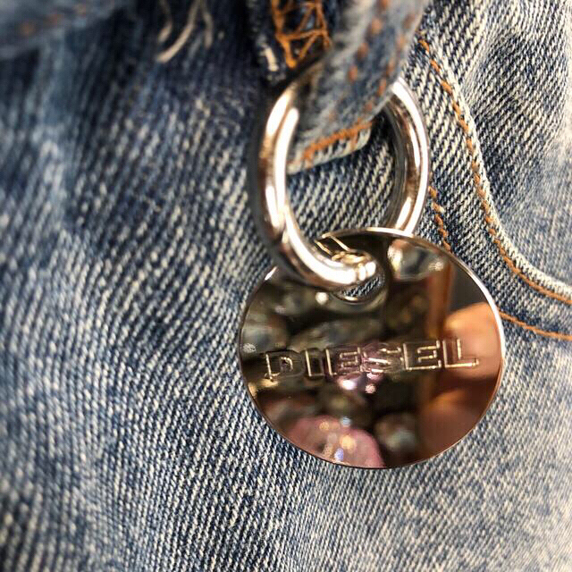 DIESEL(ディーゼル)のDIESEL最終お値下げ❣️デニムロングスリットワンピースS❣️定価¥49000 レディースのワンピース(ロングワンピース/マキシワンピース)の商品写真