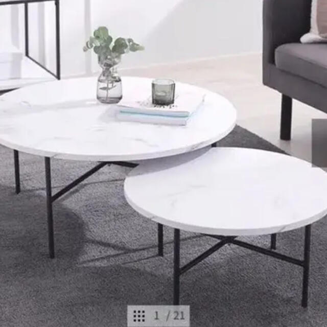 IKEA - ロウヤ 大理石ローテーブルの通販 by 味仙｜イケアならラクマ