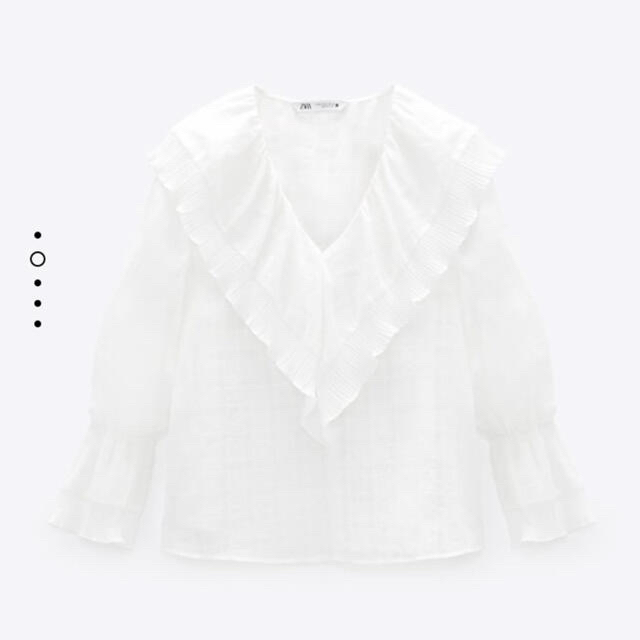 ZARA(ザラ)のanso ^ ^ ZARA  レディースのトップス(シャツ/ブラウス(長袖/七分))の商品写真