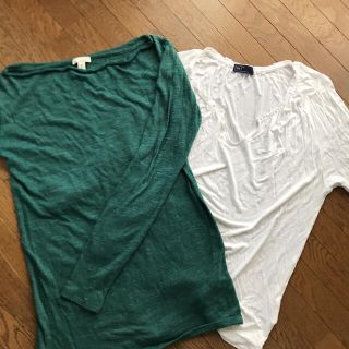 ギャップ(GAP)のGAPカットソー2枚セット(Tシャツ(長袖/七分))