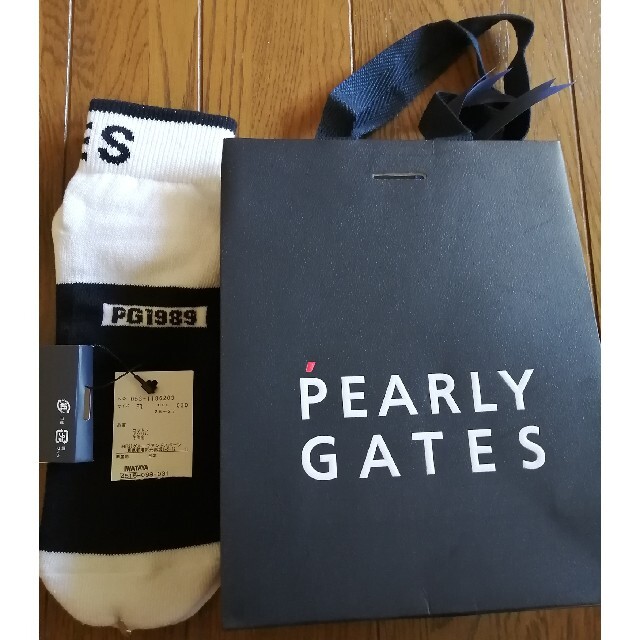 PEARLY GATES(パーリーゲイツ)の新品　靴下 メンズのレッグウェア(ソックス)の商品写真