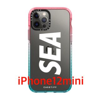 シー(SEA)の【新品未使用】wind and sea  iPhone 12mini ケース(その他)