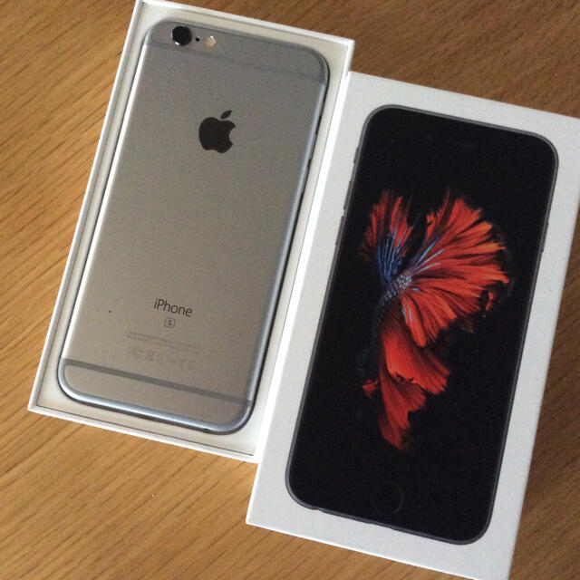 値下げ　iPhone 6s simfree 美品