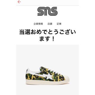 アディダス(adidas)のMr.Worldwide様用ベイプ スーパースター  (スニーカー)