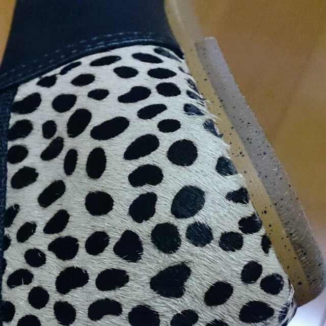 レオパード×ブラック  フラットシューズ レディースの靴/シューズ(ハイヒール/パンプス)の商品写真
