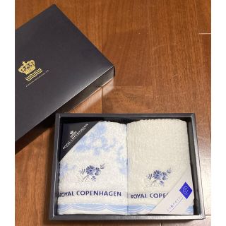 ロイヤルコペンハーゲン(ROYAL COPENHAGEN)の【ミュウ様専用】中身のみ　ロイヤルコペンハーゲン　ウォッシュタオル　セット(タオル/バス用品)