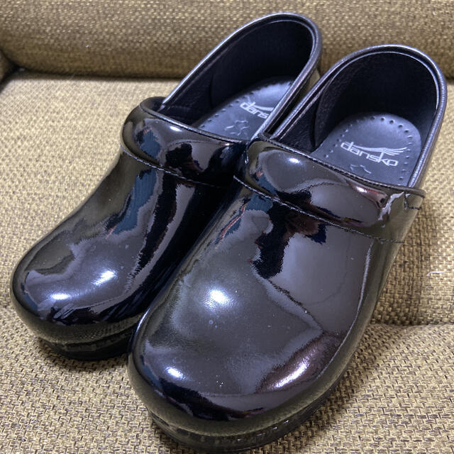 dansko ダンスコ　ブラック　エナメル　35