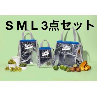 ビームス(BEAMS)のZiploc DEAN & DELUCA BEAMS クーラーバッグ S M L(エコバッグ)