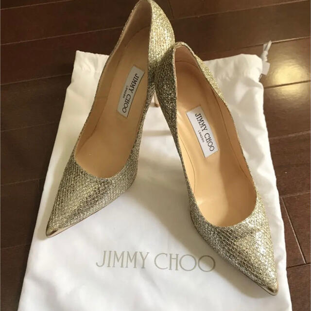 専用出品　JIMMY CHOO グリッター　パンプス