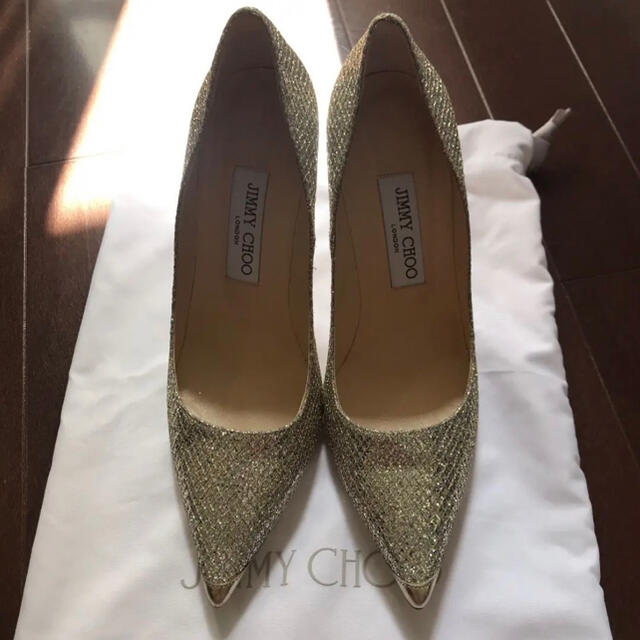 専用出品　JIMMY CHOO グリッター　パンプス