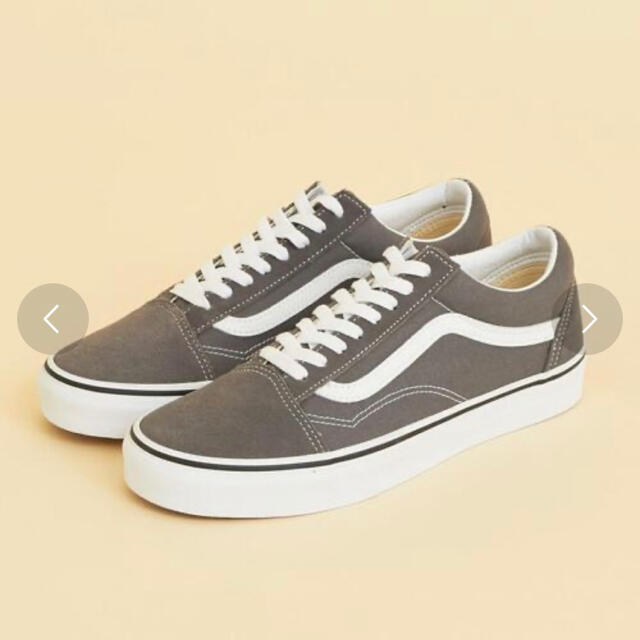 VANSオールドスクールスニーカー ダークグレーMD gray UK4 23cm