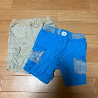 ギャップ(GAP)の☆2枚セット☆GAP  ハーフパンツ 80cm(パンツ)