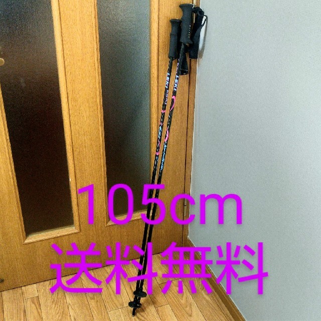 LEKI(レキ)のLEKI スキー ストック ポール 105cm スポーツ/アウトドアのスキー(ストック)の商品写真