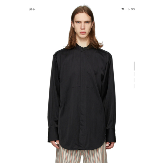 Jil Sander(ジルサンダー)の最終値下げ JIL SANDER 20S/S シャツ　コレクションピース　色違い メンズのトップス(シャツ)の商品写真