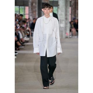 ジルサンダー(Jil Sander)の最終値下げ JIL SANDER 20S/S シャツ　コレクションピース　色違い(シャツ)