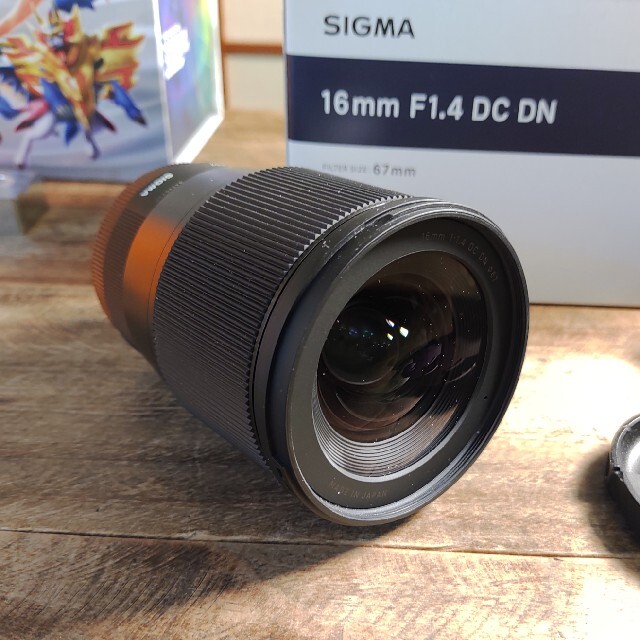 sigma 16mm f1.4 dc dn ソニー Eマウント