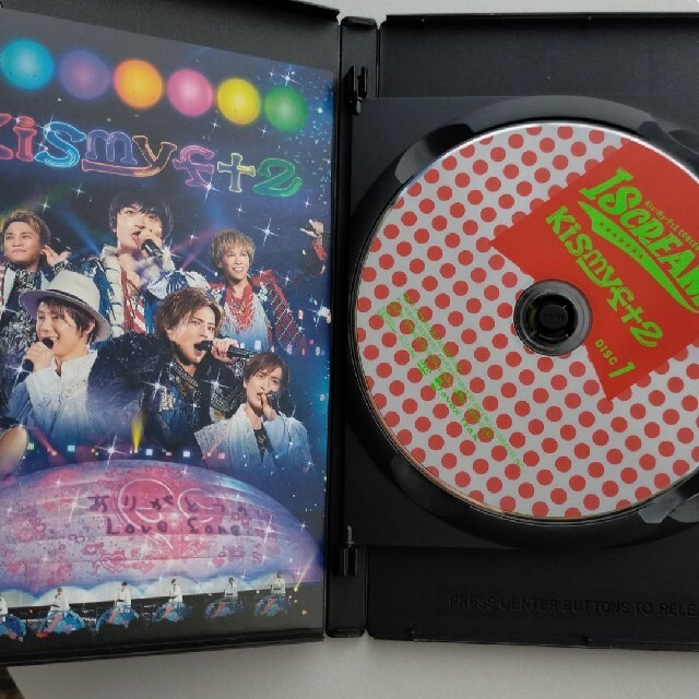 Kis-My-Ft2(キスマイフットツー)のKis-My-Ft2　　TOUR　2016　I　SCREAM DVD エンタメ/ホビーのDVD/ブルーレイ(ミュージック)の商品写真