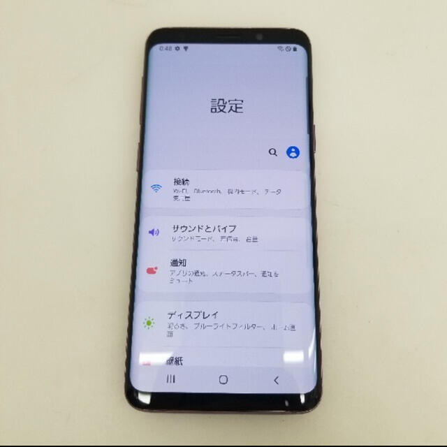 SAMSUNG(サムスン)のGALAXY S9 ジャンク スマホ/家電/カメラのスマートフォン/携帯電話(スマートフォン本体)の商品写真